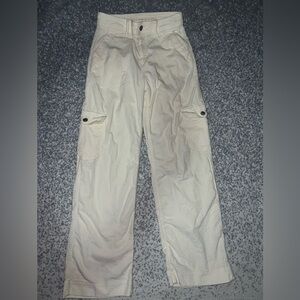 American Eagle Dreamy Drape Stretch Corduroy Super High-Rise Baggy Wide Leg Car